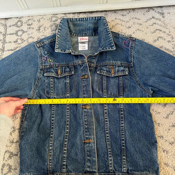 Vtg 1990s Disney Princesses Denim Jacket Size Large - Picture 5 of 10